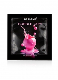 Саше съедобной оральной смазки OraLove с ароматом бабл-гам - 3 гр. - Биоритм - купить с доставкой в Реутове