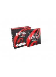 Презервативы с ароматом колы Expert Cola - 3 шт. - Expert - купить с доставкой в Реутове