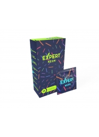 Светящиеся в темноте презервативы Expert Neon - 15 шт. - Expert - купить с доставкой в Реутове