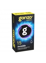 Супертонкие презервативы Ganzo Invisible - 15 шт. - Ganzo - купить с доставкой в Реутове