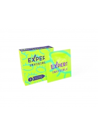 Ультратонкие презервативы Expert Invisible - 3 шт. - Expert - купить с доставкой в Реутове
