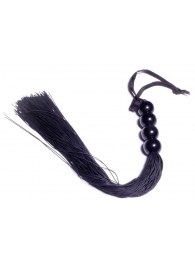 Черная силиконовая плеть - 37 см. - Boys of Toys - купить с доставкой в Реутове