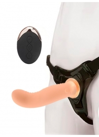 Женский вибрострапон со съемной насадкой и пультом ДУ - Erokay - купить с доставкой в Реутове