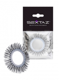 Круглое эрекционное кольцо с длинными «ресничками» - Sextaz - в Реутове купить с доставкой