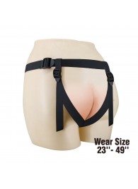 Черные трусики харнесс с платформой Caludio I - Baile - купить с доставкой в Реутове