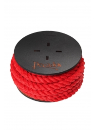Красная веревка для шибари на катушке - 5 м. - Pecado - купить с доставкой в Реутове