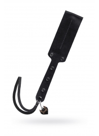 Черный кожаный пэддл - 32 см. - Pecado - купить с доставкой в Реутове