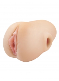 Телесный мастурбатор-вагина Pussy Pounder Squeeze Stroker - Pipedream - в Реутове купить с доставкой