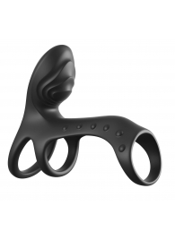 Черная насадка на пенис Ultimate Couples Cage Pro - Pipedream - в Реутове купить с доставкой