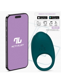 Зеленое интерактивное виброкольцо Ringo - Intoyou - в Реутове купить с доставкой