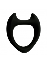 Черное эрекционное кольцо с рожками Wooomy Toro M - Adrien Lastic - в Реутове купить с доставкой