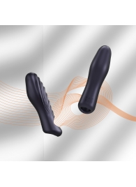 Сливовая силиконовая насадка на пенис с подхватом Manwan Ryzer - Manwan - в Реутове купить с доставкой