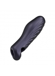 Сливовая силиконовая насадка на пенис с подхватом Manwan Ryzer - Manwan - в Реутове купить с доставкой