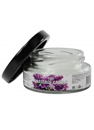 Массажная свеча «Сирень» - 50 мл. - SGAN - купить с доставкой в Реутове