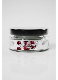 Массажная свеча «Спелая вишня» - 50 мл. - SGAN - купить с доставкой в Реутове