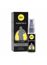 Пролонгатор-сыворотка pjur Superhero Delay Serum - 20 мл. - Pjur - купить с доставкой в Реутове