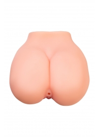 Реалистичный мастурбатор в форме попки с 2 любовными входами - No Name - в Реутове купить с доставкой