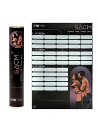 Плакат для двоих со скретч-слоем «БДСМ» - Сима-Ленд - купить с доставкой в Реутове