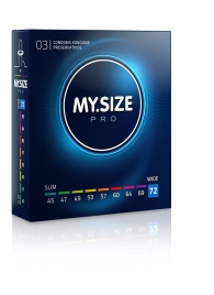 Презервативы MY.SIZE размер 72 - 3 шт. - My.Size - купить с доставкой в Реутове