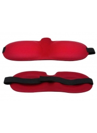 Красная глухая маска на резинке - Sitabella - купить с доставкой в Реутове