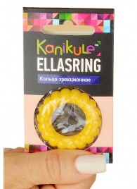 Цветное рельефное эрекционное кольцо Ellasring - Sitabella - в Реутове купить с доставкой