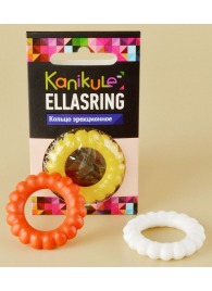 Цветное рельефное эрекционное кольцо Ellasring - Sitabella - в Реутове купить с доставкой