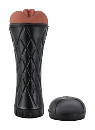 Коричневый мастурбатор-вагина Marly - Dream Toys - в Реутове купить с доставкой