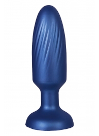 Синяя анальная пробка G Stuck - 10 см. - NMC