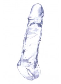 Прозрачная насадка-удлинитель Length Enhancer с подхватом - 16 см. - NMC - в Реутове купить с доставкой