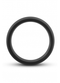 Черное эрекционное кольцо Silicone Go Pro Cock Ring - Blush Novelties - в Реутове купить с доставкой