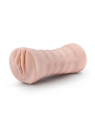 Телесный мастурбатор-вагина Ayumi с вибрацией - Blush Novelties - в Реутове купить с доставкой