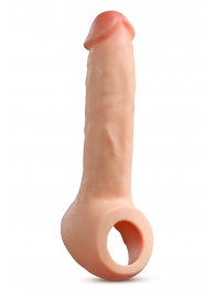 Телесная насадка-удлинитель Thrive 8.75 Inch Realistic Penis Extender Sleeve - 22,2 см. - Blush Novelties - в Реутове купить с доставкой