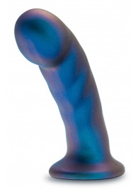 Синяя насадка-фаллоимитатор Rebellion 5.75 Inch Pegging Dildo - 14,6 см. - Blush Novelties - купить с доставкой в Реутове