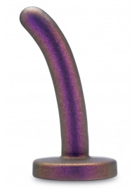 Фиолетовая насадка с гладкой поверхностью Surrender 4.75 Inch Beginner Pegging Dildo - 12 см. - Blush Novelties - купить с доставкой в Реутове