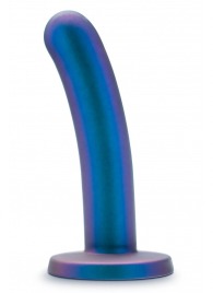 Синяя насадка с гладкой поверхностью Surrender 5.75 Inch Intermediate Pegging Dildo - 14,6 см. - Blush Novelties - купить с доставкой в Реутове