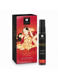 Оральный спрей Waves of Pleasure с ароматом клубники и шампанского - 20 мл. - Shunga - купить с доставкой в Реутове