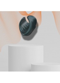 Серый сквозной мастурбатор с вибрацией Manwan Starter - Manwan - в Реутове купить с доставкой