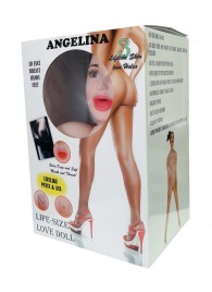 Надувная секс-кукла Angelina 3D - Boys of Toys - в Реутове купить с доставкой