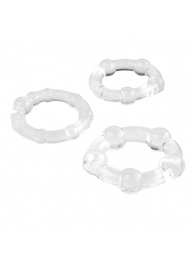 Набор из 3 эрекционных прозрачных колец - Boys of Toys - в Реутове купить с доставкой