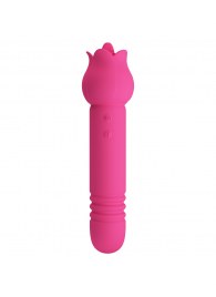 Розовый двусторонний вибратор Chaley - Baile