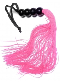 Розовая силиконовая плеть - 35,5 см. - Boys of Toys - купить с доставкой в Реутове