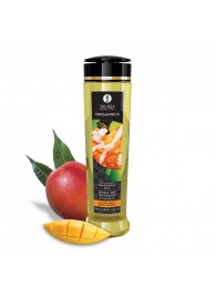 Массажное масло для тела Luscious Mango с ароматом манго - 240 мл. - Shunga - купить с доставкой в Реутове
