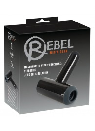 Черный мастурбатор с удобной ручкой Masturbator with 2 Functions - Orion - в Реутове купить с доставкой