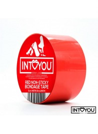 Красный скотч для фиксации Non-Sticky Bondage Tape - 15 м. - Intoyou - купить с доставкой в Реутове