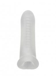 Белый фаллоудлинитель Striker - 13,5 см. - Lola Games - в Реутове купить с доставкой