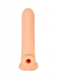 Телесный фаллоудлинитель Titan - 16,5 см. - Lola Games - в Реутове купить с доставкой