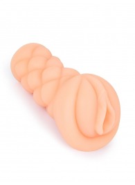 Телесный мастурбатор-вагина с вибропулей и эрекционными кольцами в комплекте - Sexy Girl - в Реутове купить с доставкой