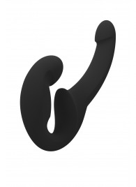 Черный безремневой страпон Share Lite - Fun Factory - купить с доставкой в Реутове