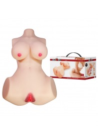 Мастурбатор-торс Aveline с 2 любовными тоннелями - Baile - в Реутове купить с доставкой