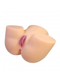 Телесный мастурбатор Liora с 2 любовными тоннелями - Baile - в Реутове купить с доставкой